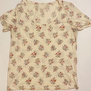Rebecca Taylor La Vie Provençal Floral Jersey Tee